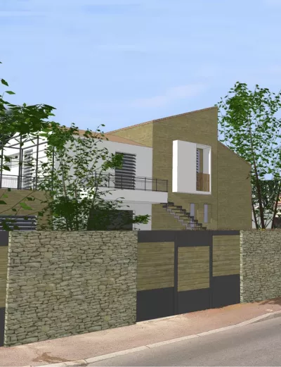MAISONS EN BANDE